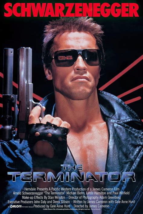 The Terminator Movie Poster Regular Style Size 24 X 36