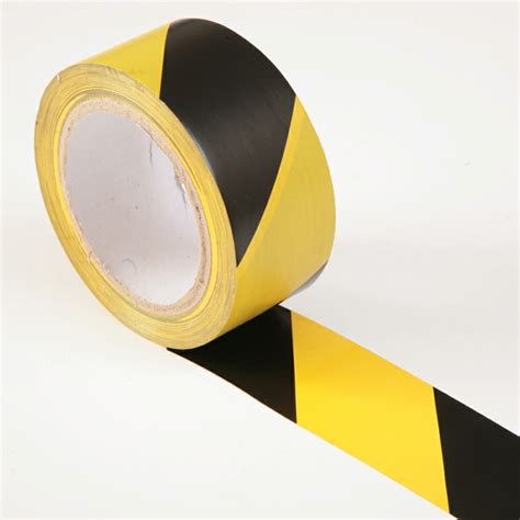 Hazard Warning Tape Sticky Yellow And Black
