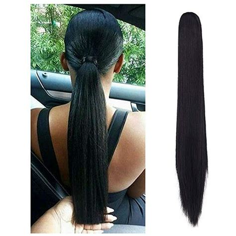 Florata Womens Claw Clip In Ponytail Hair Extensions 21 Inches Long