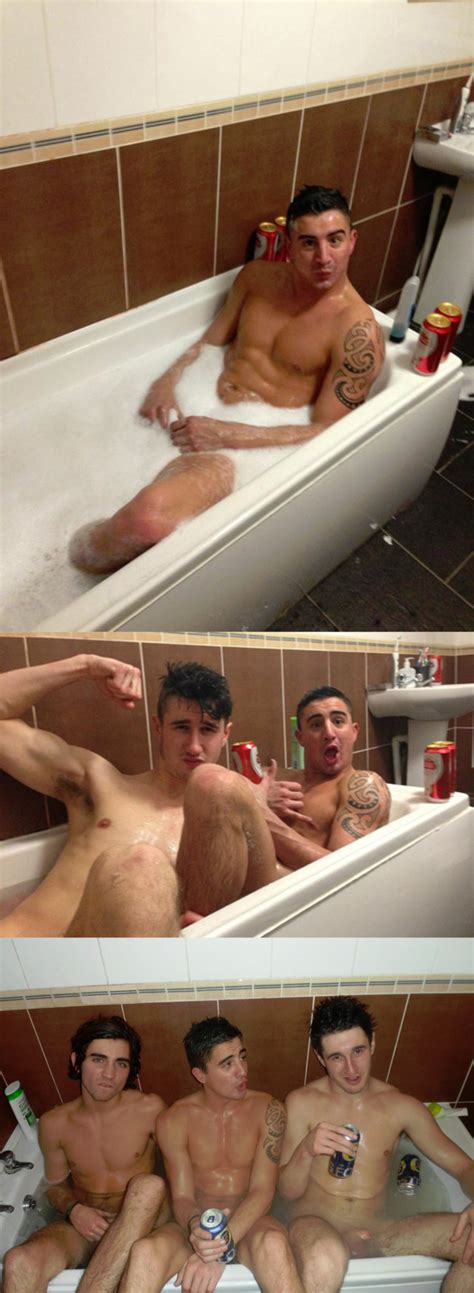 Straight Guys Naked Together In The Bathtub Spycamfromguys Hidden My
