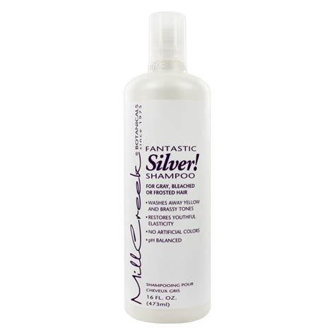 Mill Creek Botanicals Fantastic Silver Shampoo For Gray Bleached Or