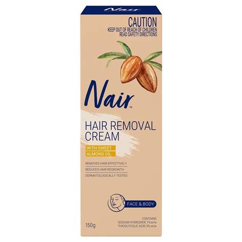 Buy Nair Sensitive Face And Body Hair Removal Cream 150g Online At