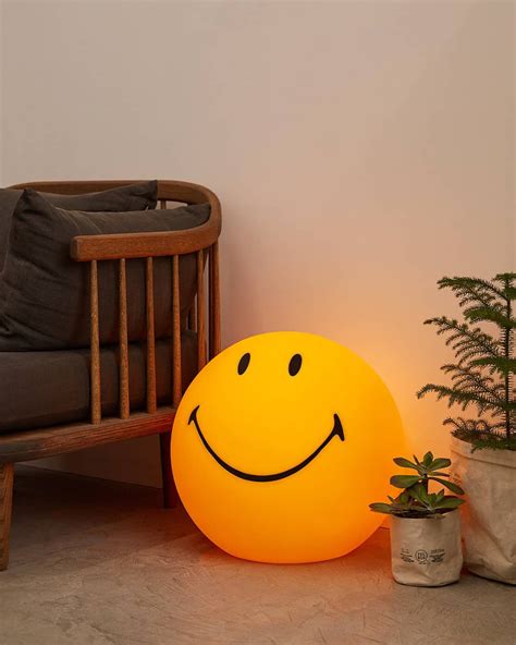 Brighten Up Any Space With The Mr Maria Smiley Lamp 🙂 Maximalism