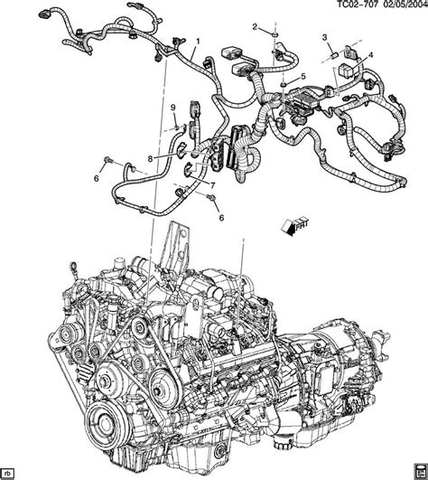Remove the old harness by systematically working through all the individual engine connections. 97779379 - Chevrolet Harness Assembly, Engine Wiring ...