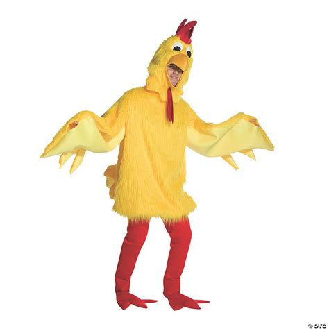 Adults Fuzzy Chicken Costume