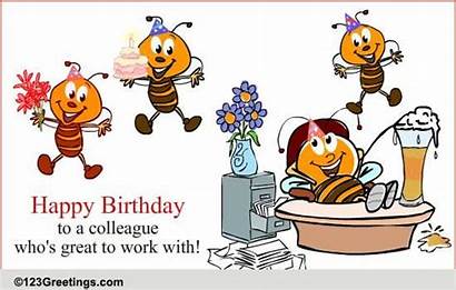Colleague Birthday Happy Wishes Colleagues Funny Messages