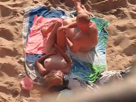 Beautiful Blonde On Her Back For Beach Sex Alpha Porno