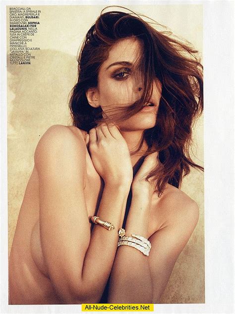 Elisa Sednaoui Posing Topless And Fully Nude