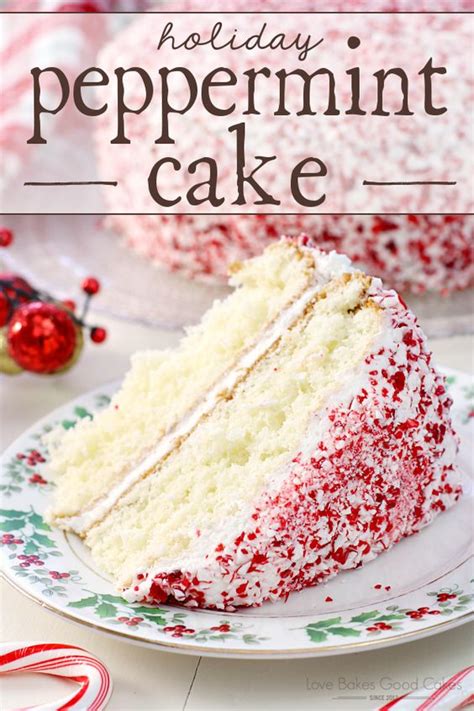 Holiday Peppermint Cake Recipe Girls Dishes
