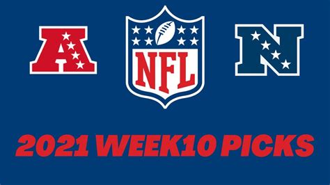 2021 Nfl Week 10 Picks Youtube