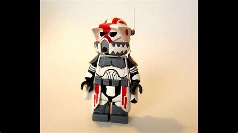Custom Lego Star Wars Clone Sergeant Hound Minifigure Hd Youtube