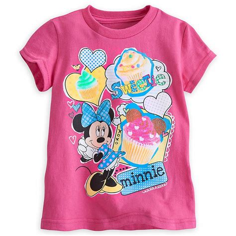 Disney Store Minnie Mouse Short Sleeve T Shirt Girl Size 56