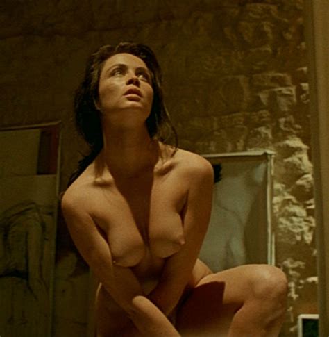 Naked Emmanuelle Béart in La Belle Noiseuse