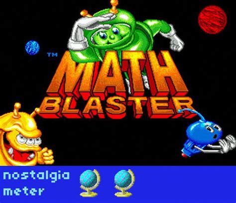 Math Blaster Pc Games You Havent Seen Since 1995 Nostalgia My