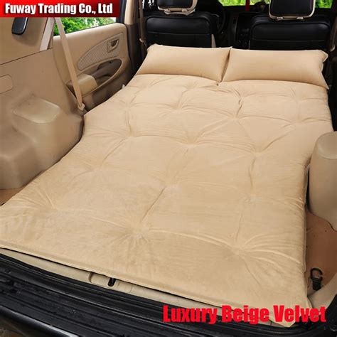 Automatic Inflatable Suv Car Mattress Travel Camping Moisture Proof Pad Car Back Seat Sleeping