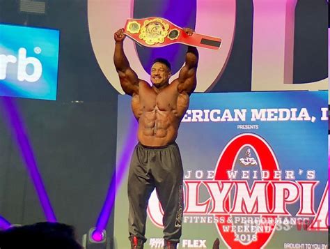 2018 Mr Olympia Open Bodybuilding Results And Prize Money Fitness Volt
