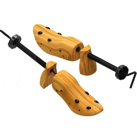 Adjustable Length And Width 2 Way Wooden Shoe Stretcher For Men Or Women