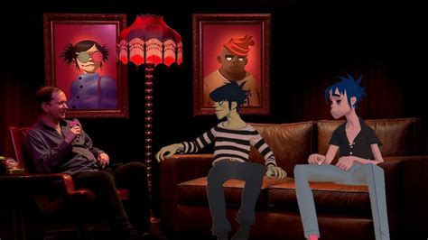 Nmes First Live Interview With Gorillaz Youtube