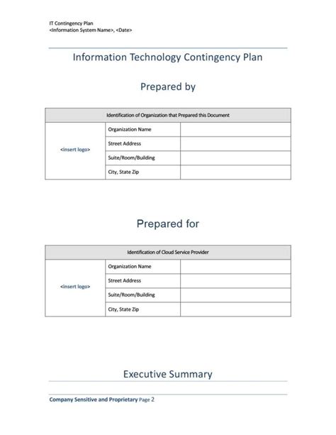 40 Detailed Contingency Plan Examples And Free Templates