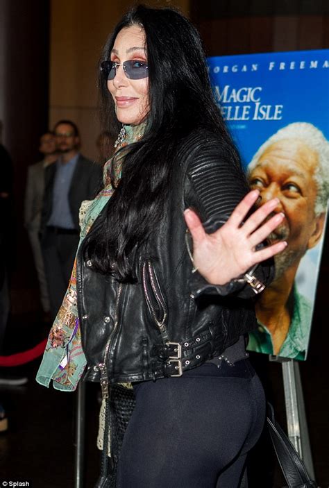Never Too Old For Leggings Cher Defies Her 66 Years As She Steps Out