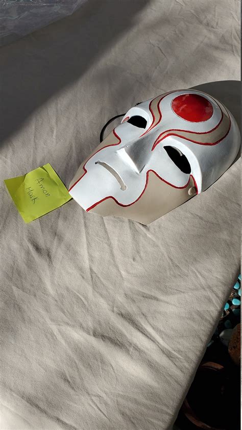 Amon Mask Legend Of Korra Anime Cosplay Costume Mask Etsy