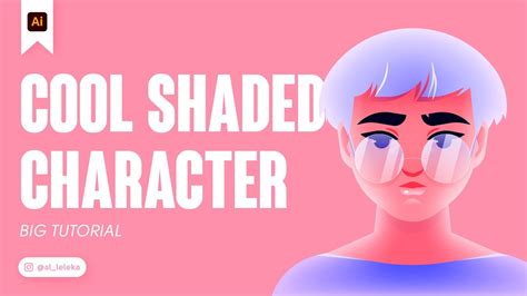 How To Draw Nice Shaded Character In Adobe Illustrator Big Tutorial