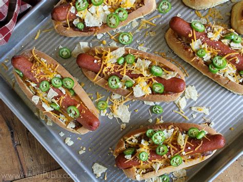 Find everything from our world famous baby back ribs or chili to our hand crafted sandwiches, enchiladas, and quesadillas at a chili's restaurant nearby. Baked Chili Cheese Nacho Dogs - Super Meal To Go With The ...