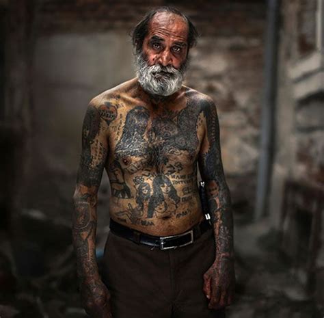 Awesome Old People With Tattoos How Will Your Tattoo Look Tattoo