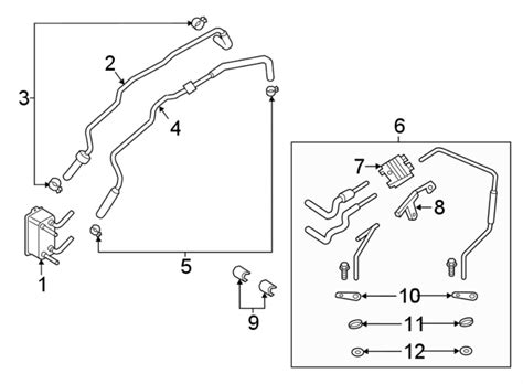 Ford F 150 Automatic Transmission Oil Cooler Liter Dg9z7a095a