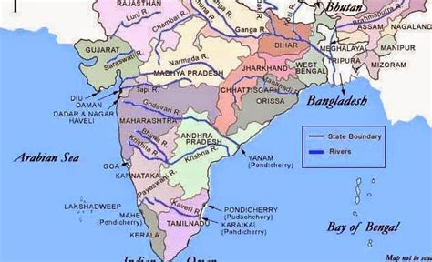 Peninsular River System Upsc Indian Geography Notes Blog