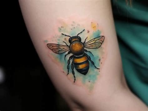 7 Bee Tattoo Meanings Symbolism And Significance Explained