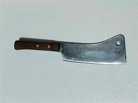 f dick big cleaver butcher knife steel wood catawiki