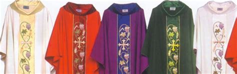 On solemn feast days, sacred vestments of a gold or silver color can be substituted as appropriate for others of various colors but not for purple or black as per paragraph. Colors Of Faith 2021 Liturgical Colors Roman Catholic ...