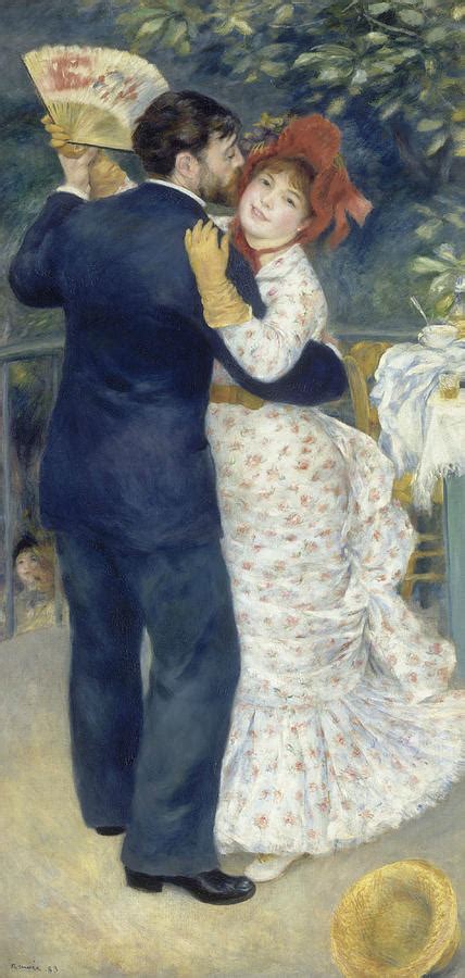 Country Dance Painting By Auguste Renoir Fine Art America
