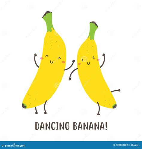 Banana Dancing And Juggling Royalty Free Stock Photography