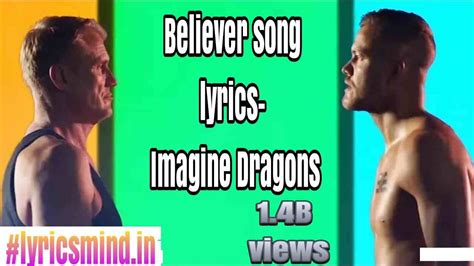 Believer Song Lyrics Imagine Dragons Imagine Dragons Song Lyrics