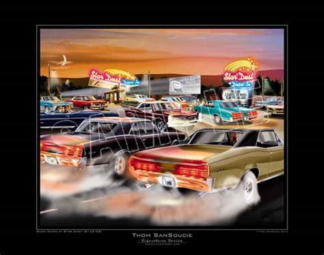 Muscle Car Paintings