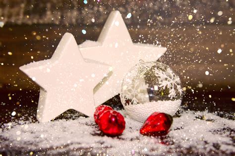 Free Images Snow Winter Star Weather Holiday Christmas Tree