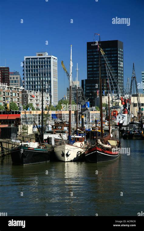 Marine Harbor And Museum In Rotterdam Holland Europe Stock Photo Alamy