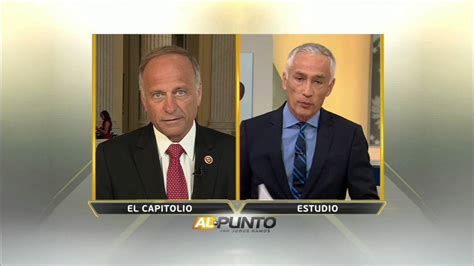 Jorge Ramos Interviews Congressman King On Immigration Remarks Youtube