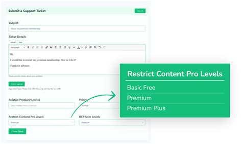 Restrict Content Pro Integration With Fluent Support Fluent Support