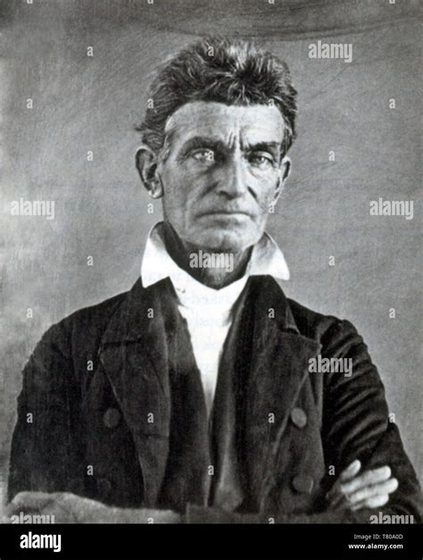 John Brown American Abolitionist Stock Photo Alamy