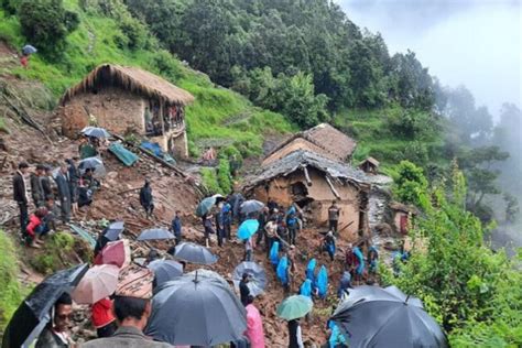 Floods Landslides Wreak Havoc In Nepal 17 Dead