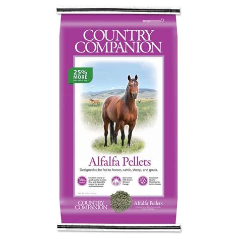 Country Companion Alfalfa Pellets 50 Lb Theisens Home And Auto