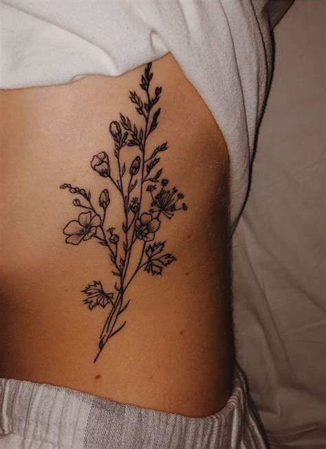 P I N T E R E S T Chrissstinaeileen Tattoos Body Art Tattoos Wildflower Tattoo
