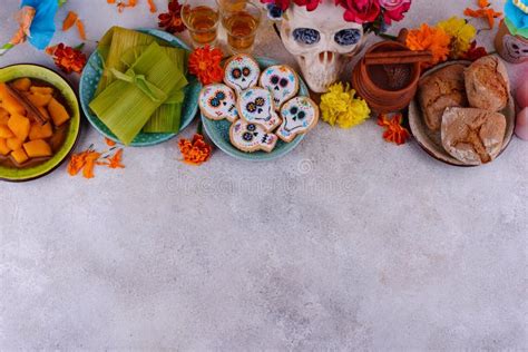 Traditional Day Of The Dead Food Stock Photo Image Of Traditional