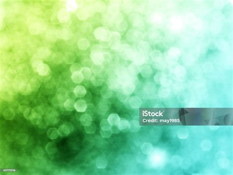 Green And Blue Blurring Light Is Beautiful Bokeh Stock Photo Download