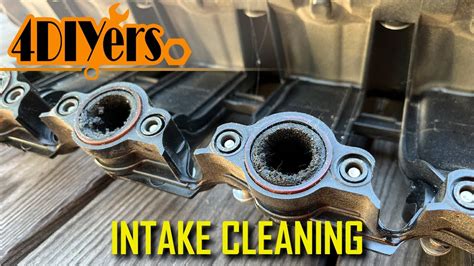 How To Clean Carbon Build Up From A Plastic Intake Youtube