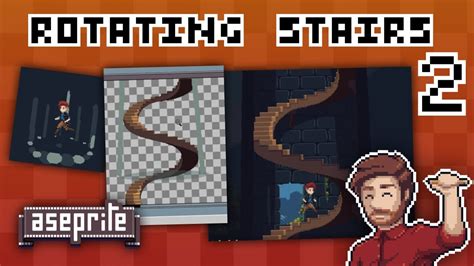 Rotating Spiral Staircase In Pixel Art Part 2 Youtube