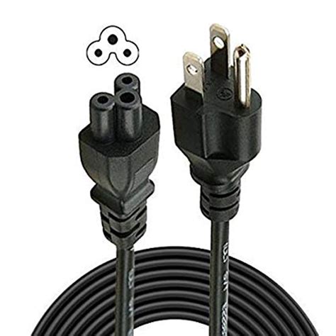 Imbaprice 3 Slot Mickey Mouse Power Cord 10 Ft Long Ac Laptop Power